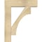 Ekena Millwork Westlake Block Rough Sawn Bracket w/ Offset Brace, Douglas Fir, 8"W x 30"D x 38"H BKT0806X30X38WTL05RDF - alternate 3